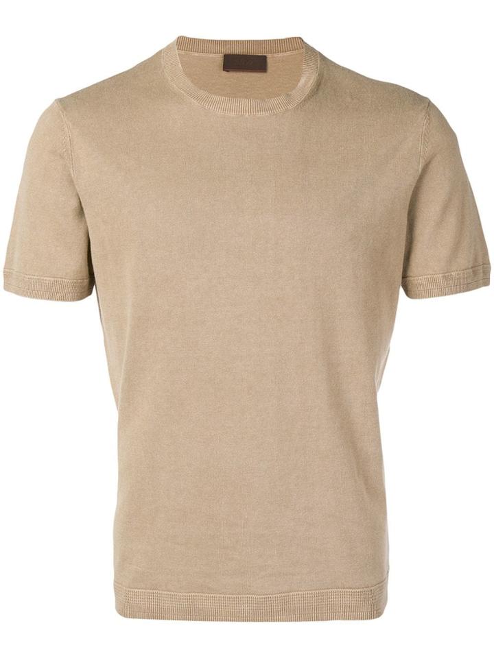 Altea Round Neck T-shirt - Neutrals