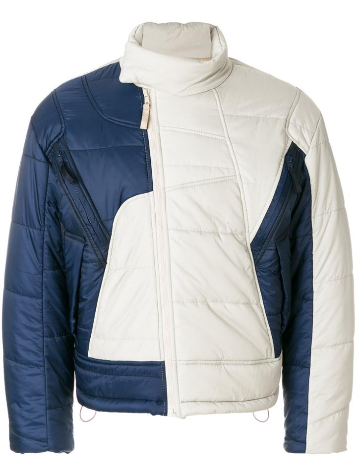 Gmbh Padded Biker Jacket - Nude & Neutrals