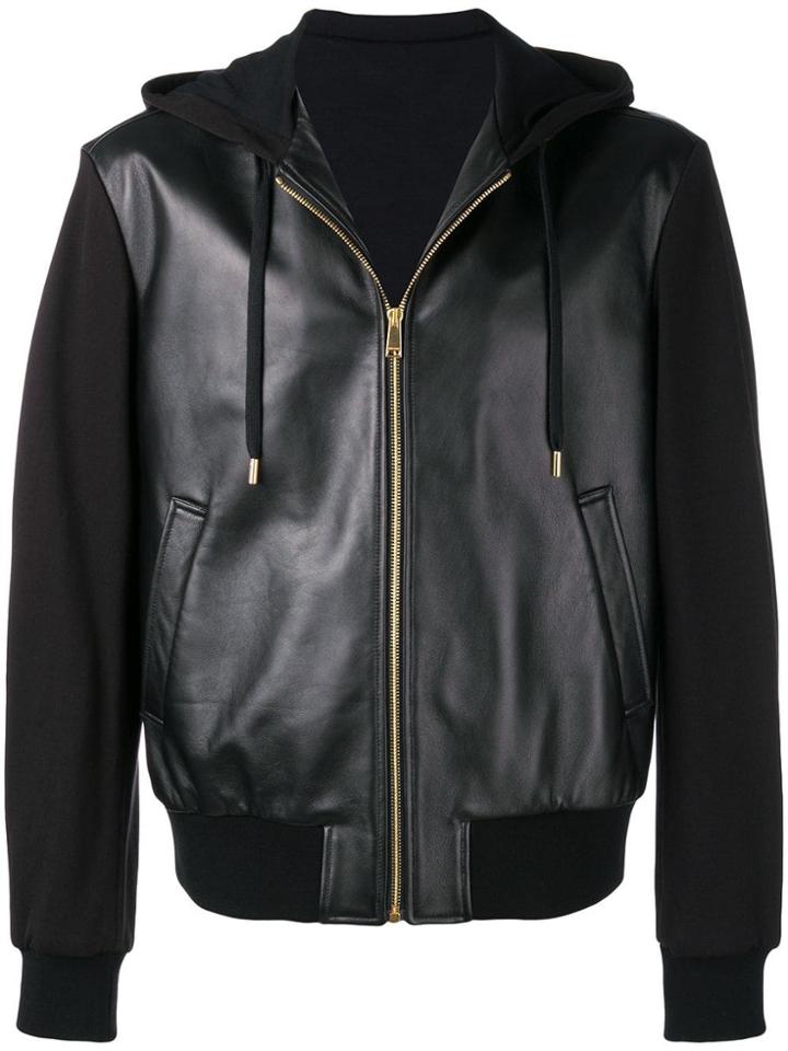 Versace Medusa Icon Studded Jacket - Black