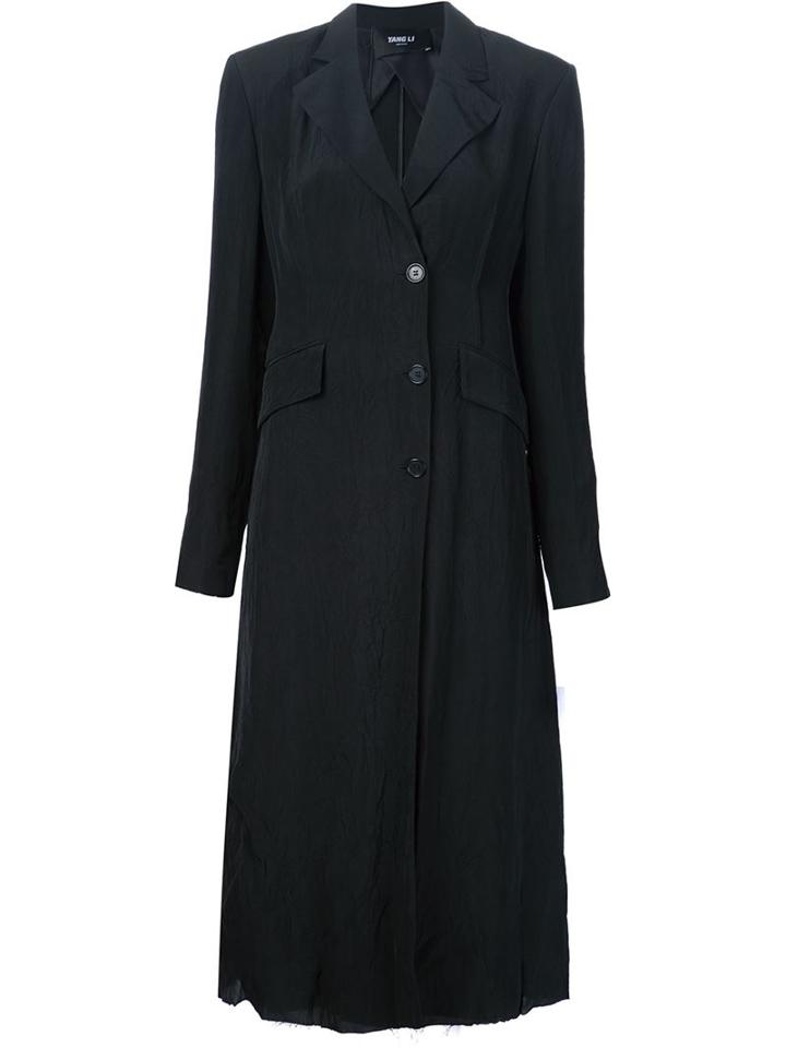 Yang Li Soft Coat, Women's, Size: 40, Black, Viscose