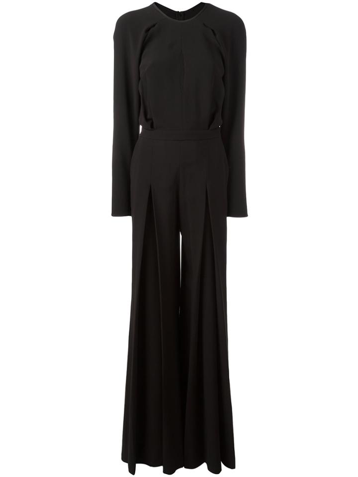 Elie Saab Flared Jumpsuit - Black