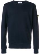 Stone Island Round Neck Sweatshirt - Blue