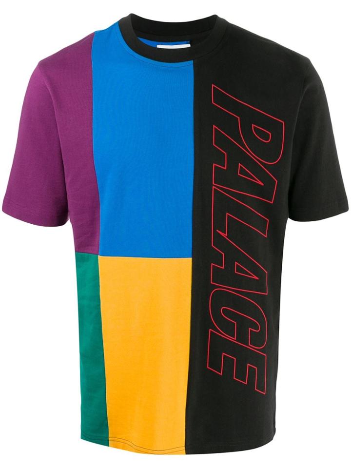 Palace Flaggin Print T-shirt - Black