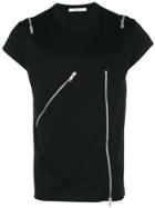 Givenchy Zipped T-shirt - Black