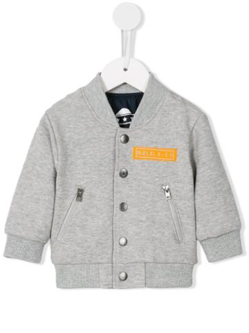 Diesel Kids - Jacy-b Bomber Jacket - Kids - Cotton/nylon/polyester - 24 Mth, Toddler Boy's, Blue