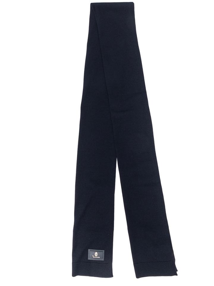 Billionaire Fine Knit Scarf - Blue