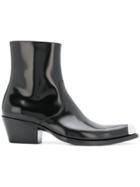 Calvin Klein 205w39nyc Tex C Spazzolato Boots - Black