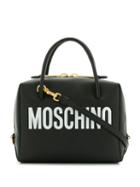 Moschino Small Logo Print Crossbody Bag - Black