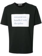Undercover Quote Print T-shirt, Men's, Size: 3, Black, Cotton