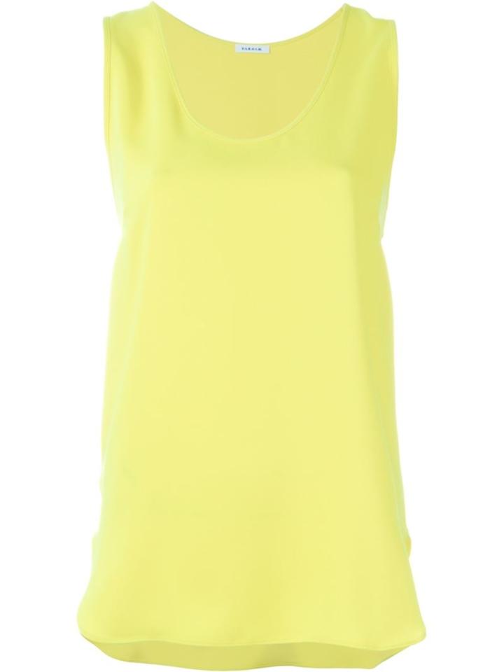 P.a.r.o.s.h. Pantera Tank Top, Women's, Size: L, Green, Polyester