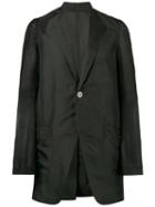 Rick Owens - Stiff Morning Jacket - Men - Silk - 50, Black, Silk