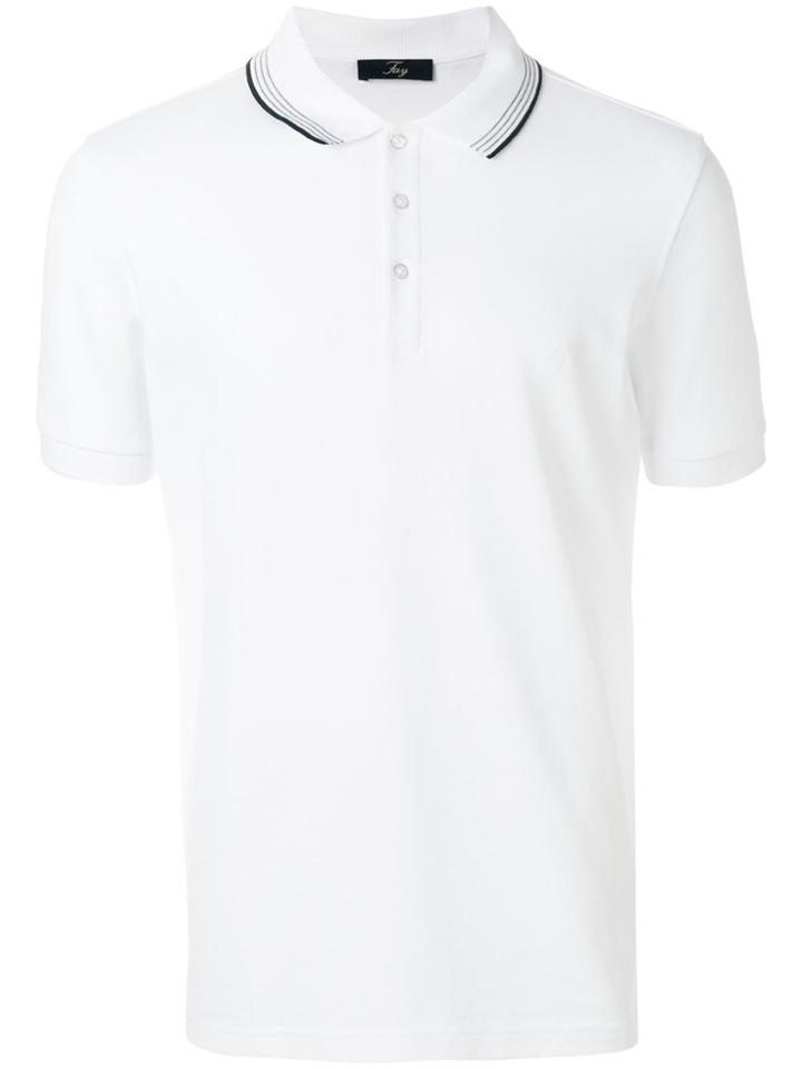 Fay Classic Polo Shirt - White