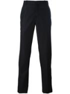 Alexander Mcqueen Straight Leg Trousers, Men's, Size: 48, Black, Acetate/viscose/wool