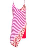 Cushnie Short Striped Dress - Pink