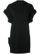 Y-3 Hooded Dress, Women's, Size: Medium, Black, Cotton