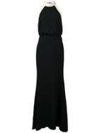 Rachel Zoe Faux-pearl Embellished Dress - Black