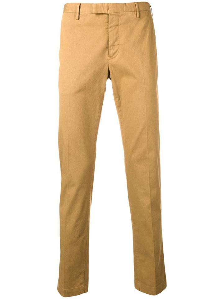 Pt01 Skinny Fit Trousers - Neutrals