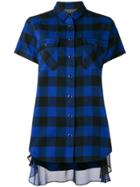 Sacai Sacai Ss Btn Dwn Sht Drs W Frnt Pkts - Blue