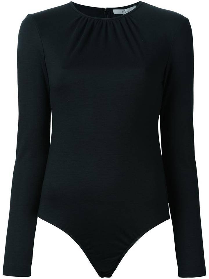 Tibi Long Sleeve Bodysuit
