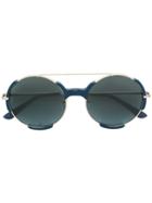 Orlebar Brown Round Frame Sunglasses - Blue