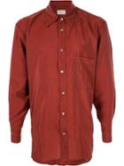 Lemaire Plain Shirt - Red