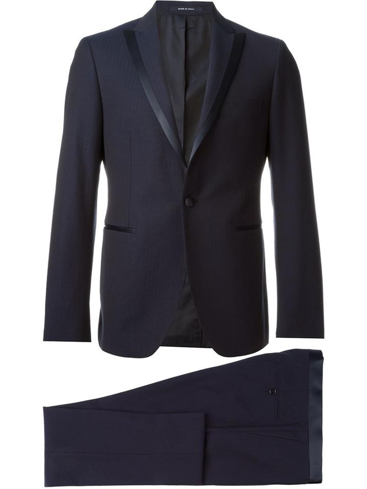 Tagliatore Two Piece Textured Dinner Suit