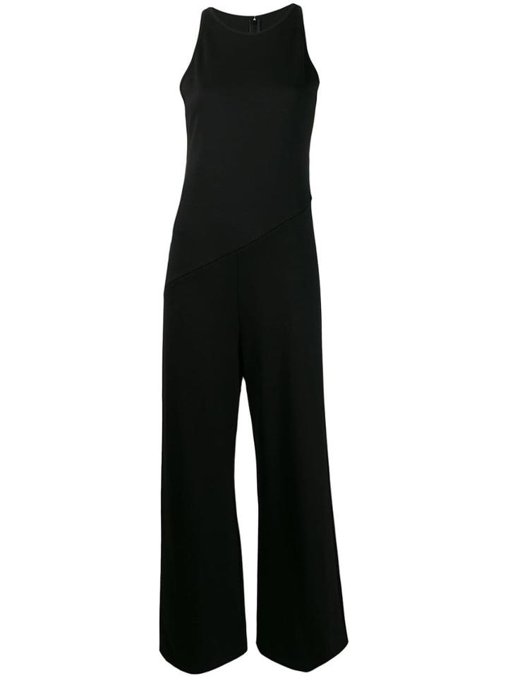 Mm6 Maison Margiela Wide-leg Jumpsuit - Black