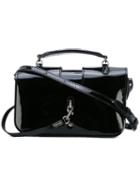 Saint Laurent - Top Handle Cross Body Bag - Women - Patent Leather - One Size, Women's, Black, Patent Leather