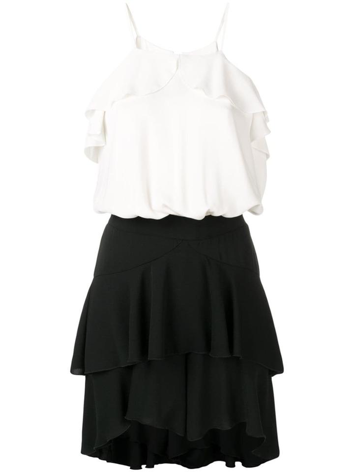 Aniye By Contrast Playsuit - White