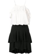 Aniye By Contrast Playsuit - White