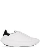 Marni White Leather Low Top Sneakers