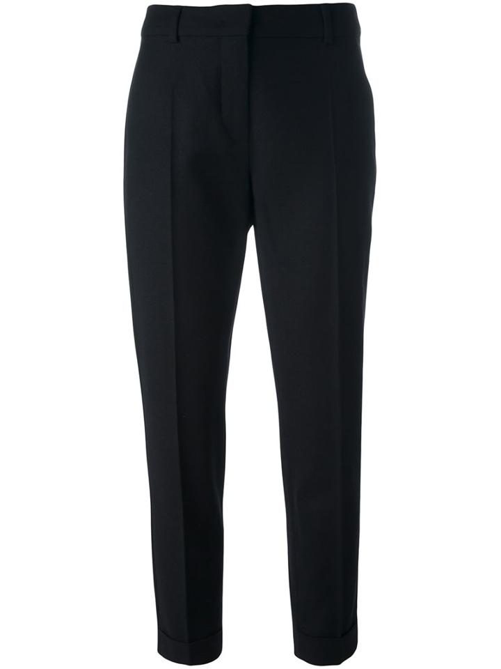 Sportmax 'muschio' Pants, Women's, Size: 42, Black, Polyamide/spandex/elastane/wool