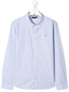 Tommy Hilfiger Junior Gingham Check Shirt - Blue
