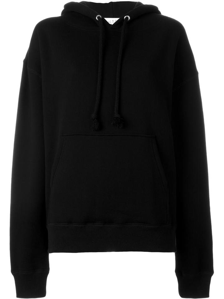 Iro Back Print Hoodie, Women's, Size: Small, Black, Polyurethane/lyocell