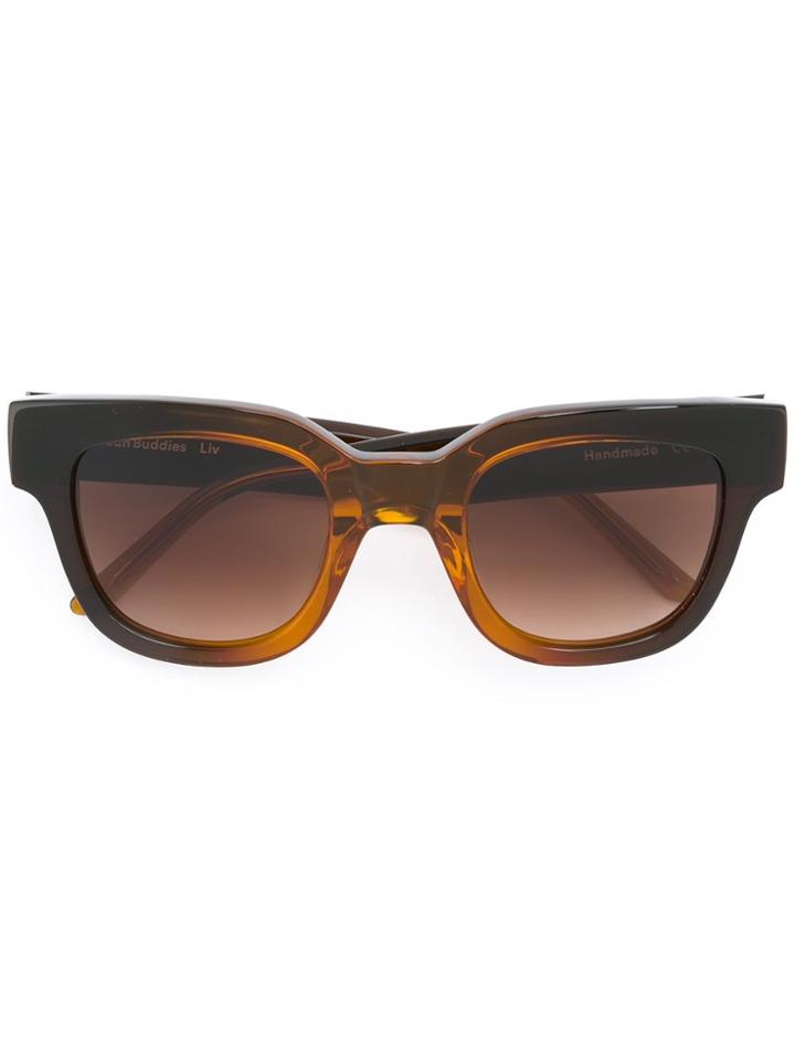 Sun Buddies 'liv' Sunglasses - Brown