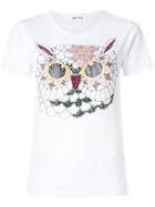 Jimi Roos Owl T-shirt - White