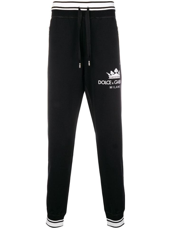 Dolce & Gabbana Logo Track Trousers - Black