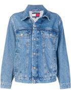 Tommy Hilfiger Oversized Denim Jacket - Blue