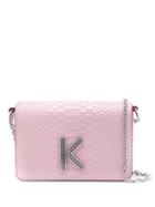 Kenzo K-bag Shoulder Bag - Pink