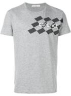Golden Goose Deluxe Brand Printed T-shirt, Men's, Size: Medium, Grey, Cotton