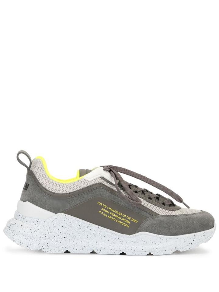 Msgm Z Low-top Sneakers - Grey