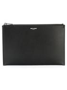 Saint Laurent 'paris' Clutch - Black