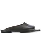 Marsèll Open Toe Slip-on Sandals - Black