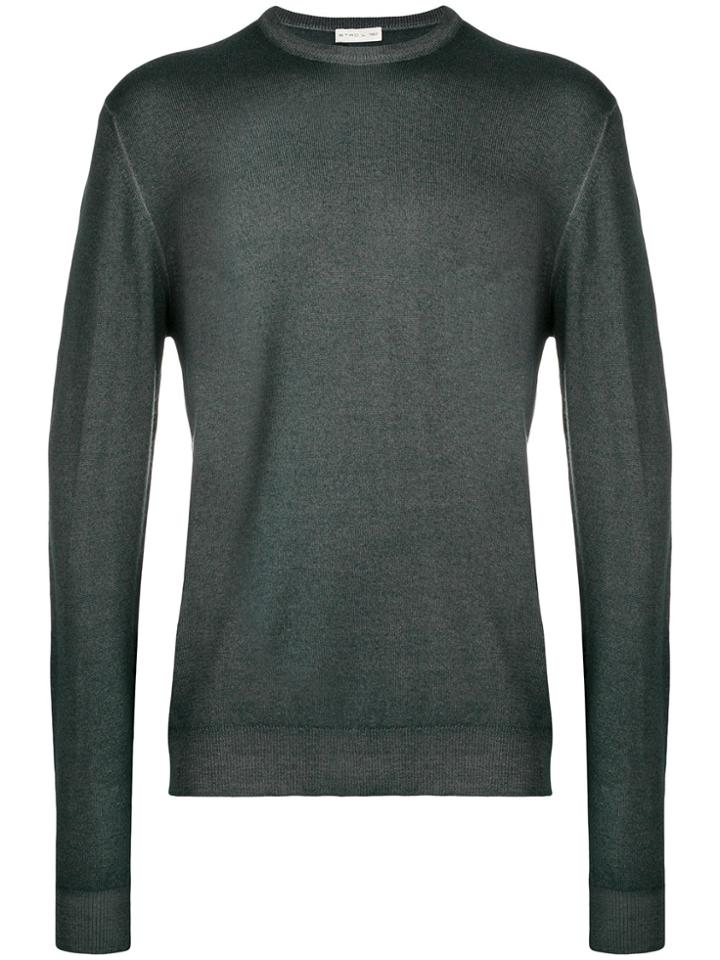 Etro Crew Neck Pullover - Grey