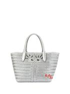 Anya Hindmarch Woven Tote - Silver