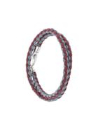 Tod's Classic Woven Bracelet - Red