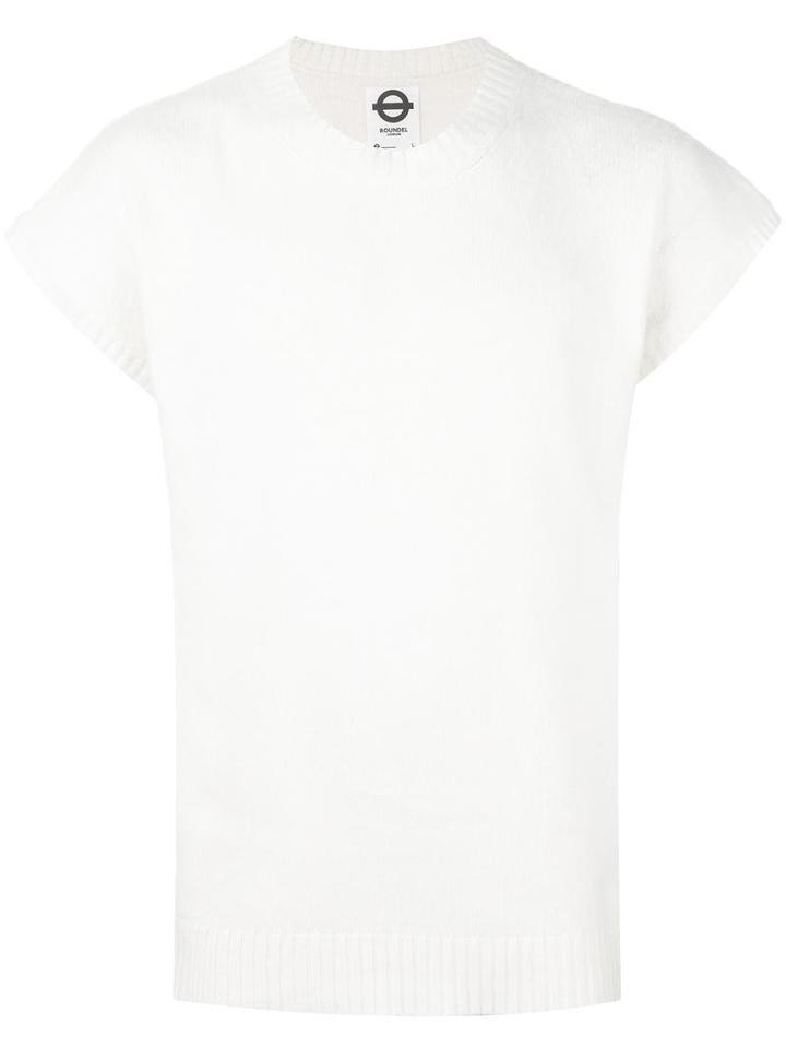 Roundel London 'don't Get Caught' Jumper, Men's, Size: Medium, White, Viscose/angora/cashmere/polyamide