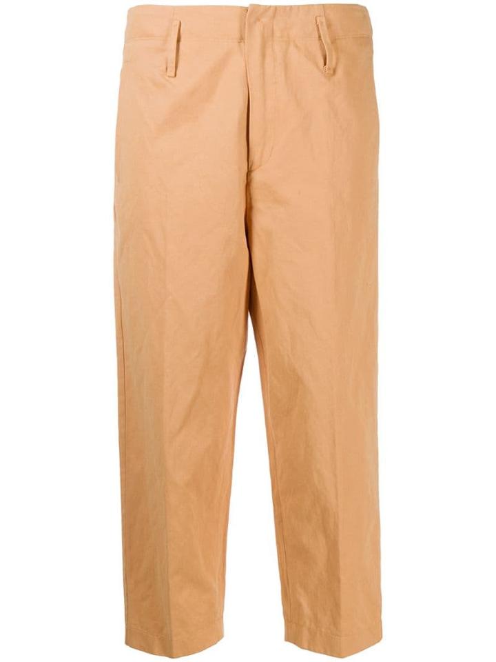 Forte Forte Cropped Trousers - Orange