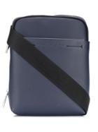Calvin Klein Embossed Logo Messenger Bag - Blue