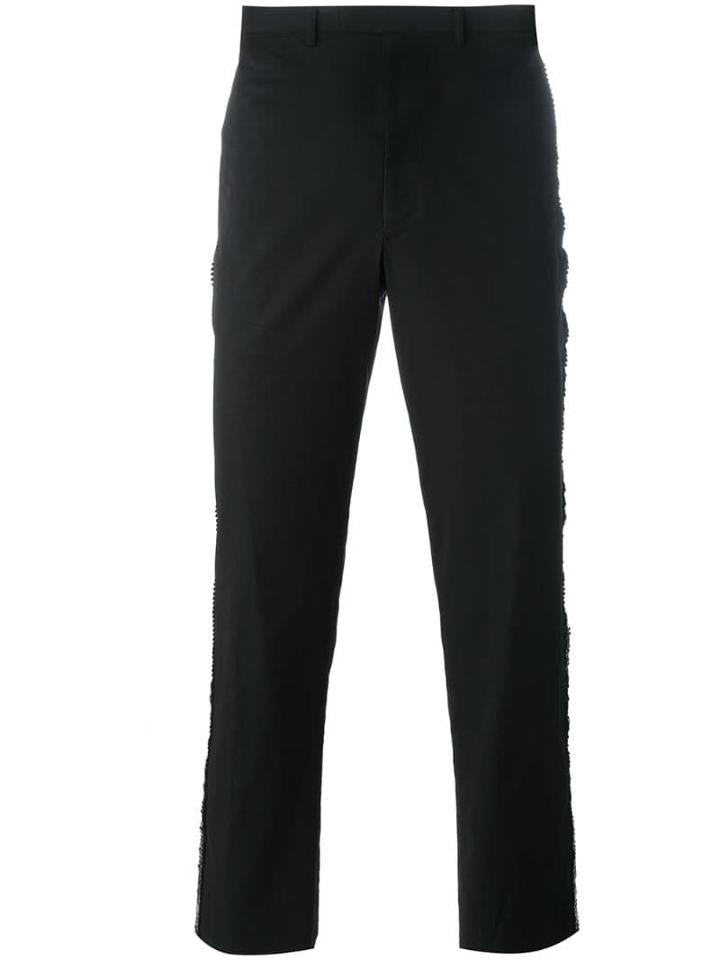 Jean Paul Gaultier Pre-owned Chainmail Detail Trousers - Black